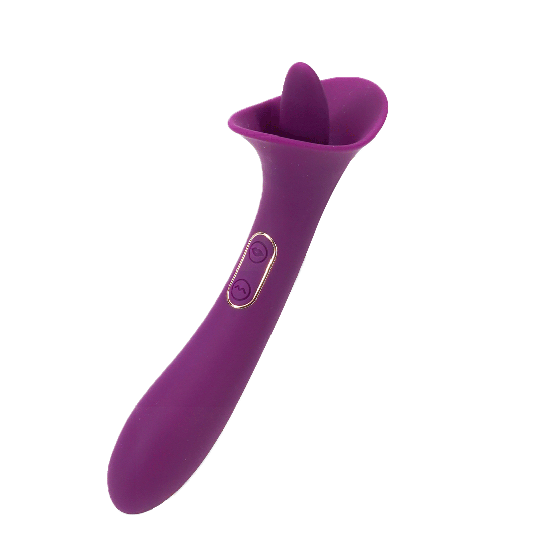 Purple Tara Tongue Licking Vibrator