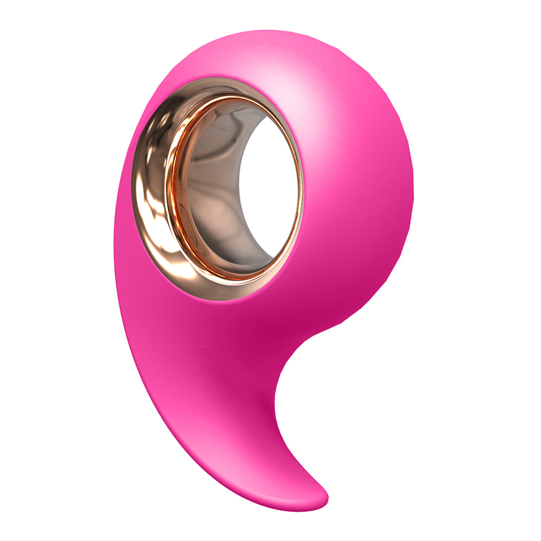 Pink and Gold Clitoral Vibrator