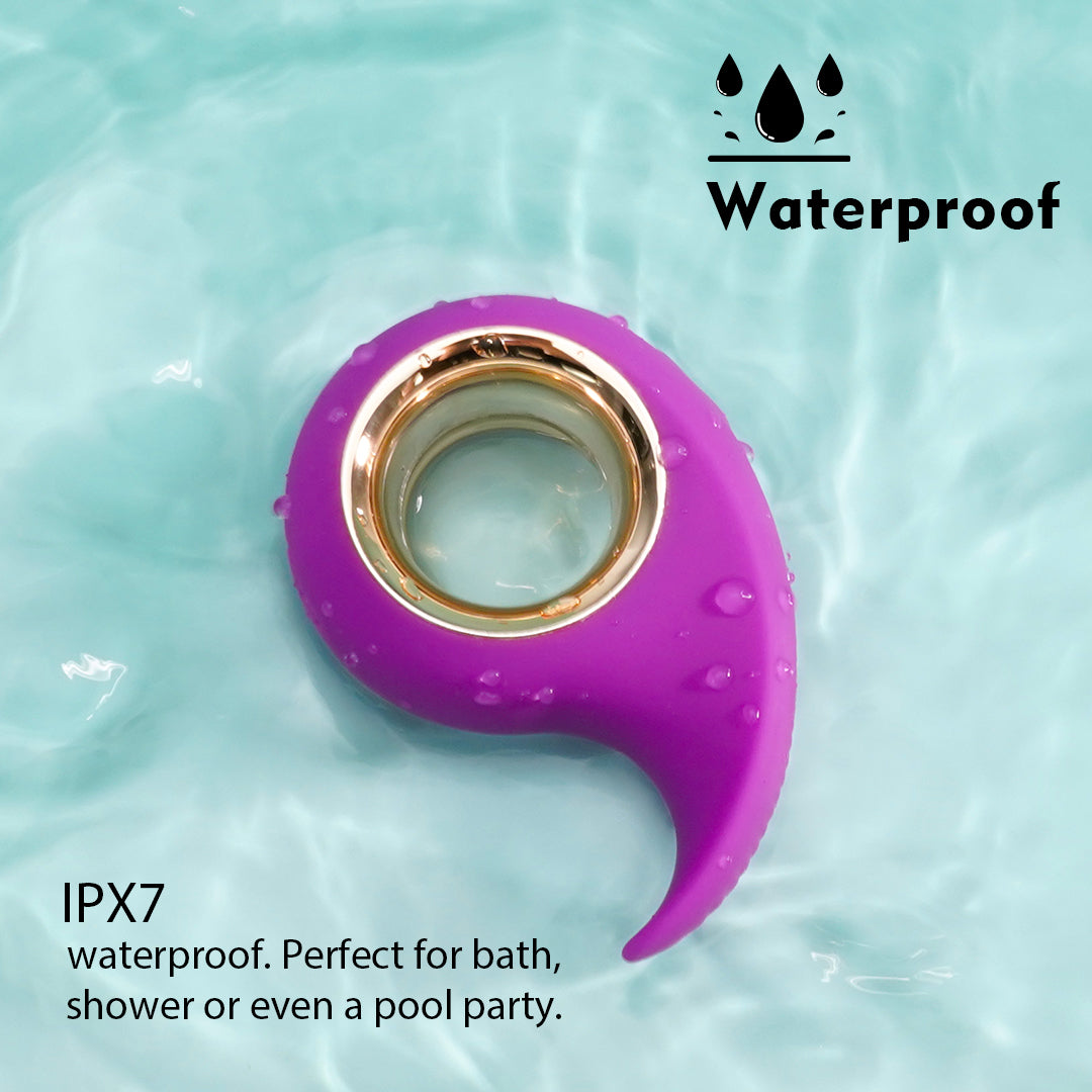 Waterproof Clitoral Vibrator for bath, shower or pool - Jodie Portable
