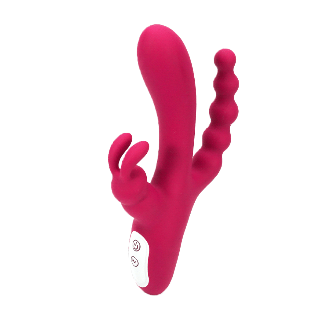 Pink G-spot rabbit vibrator for intense pleasure and stimulation