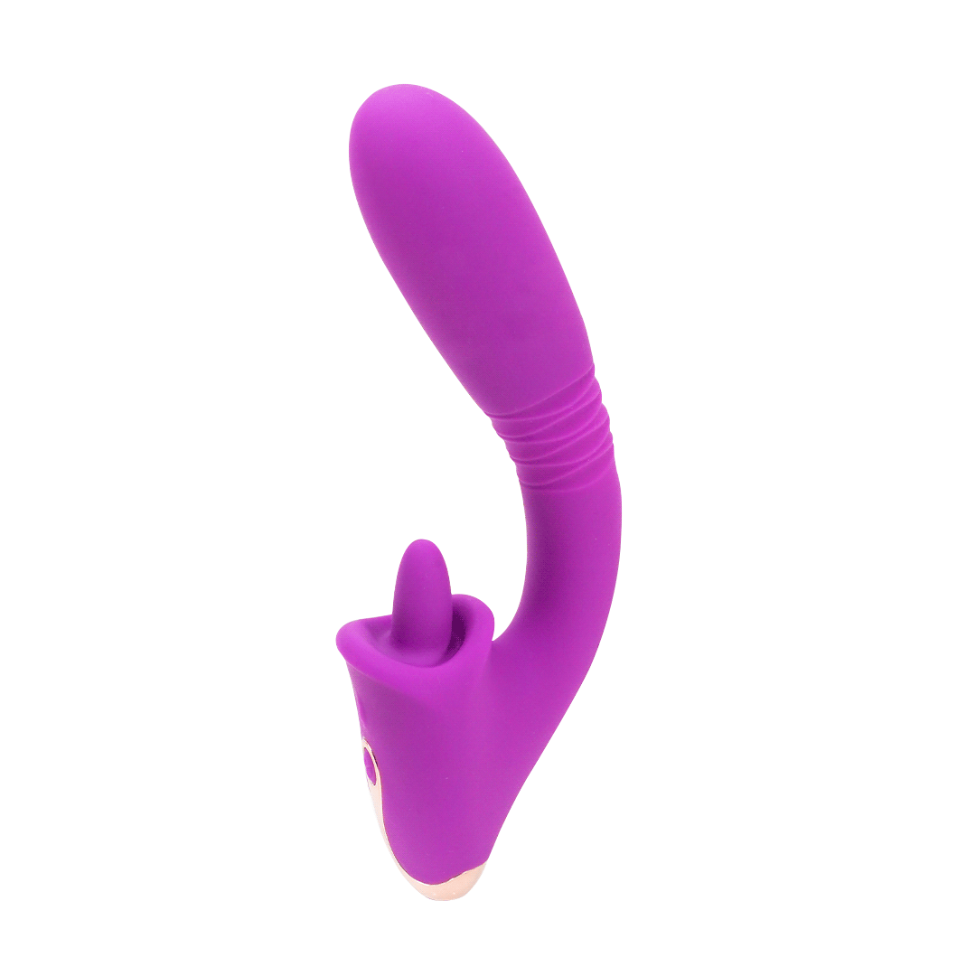 Clit Licking & G-Spot Rabbit Vibrator | Dual Pleasure Clit Licking & G-Spot Rabbit Vibrator | Dual Pleasure
