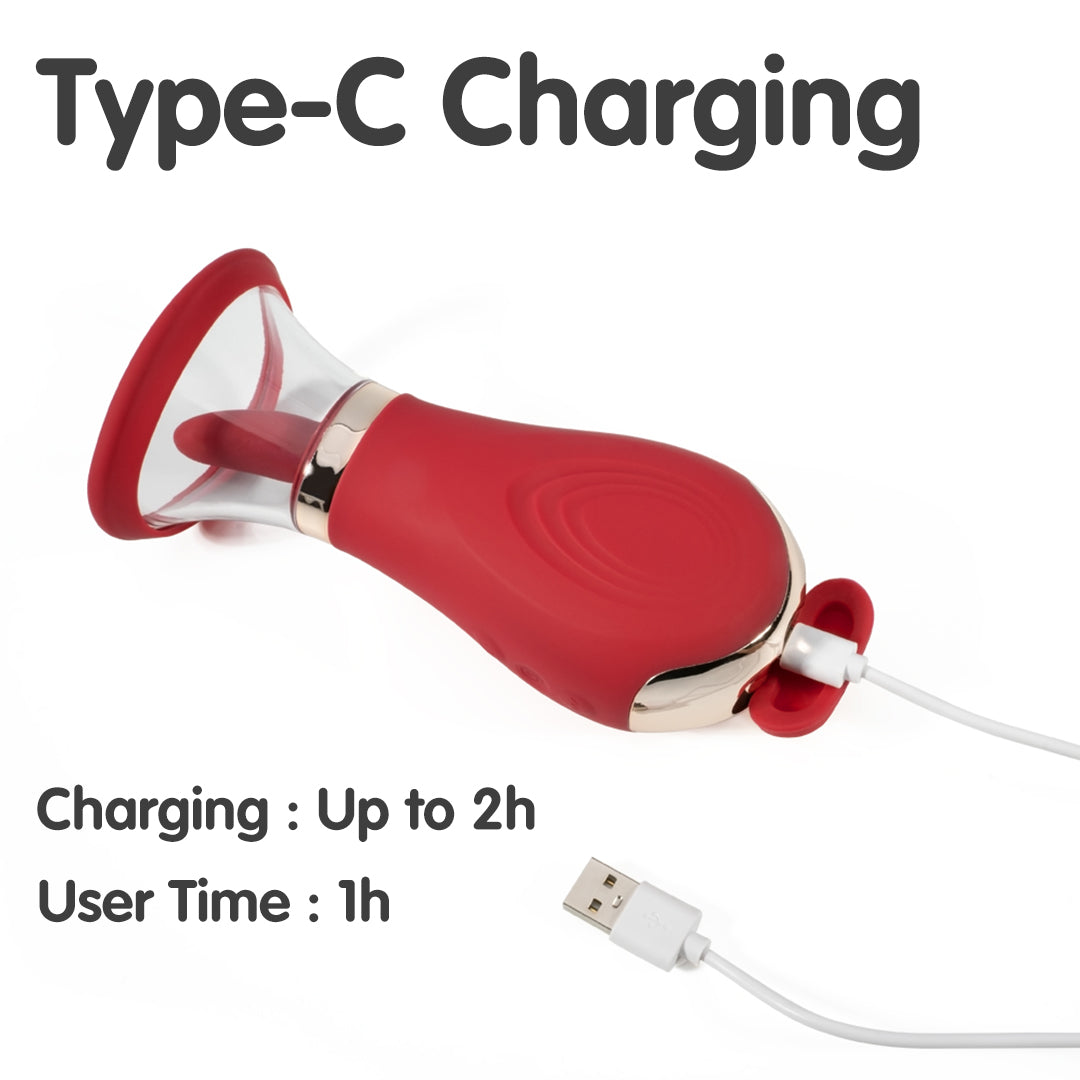 Sunlit Bloom Sucking & Thrusting Vibrator