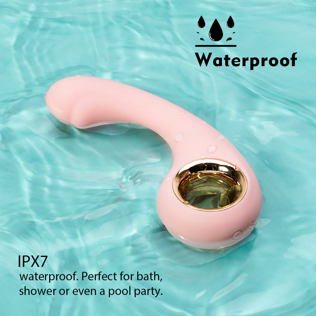 Waterproof Antlers Finger Vibrator for bath and shower use