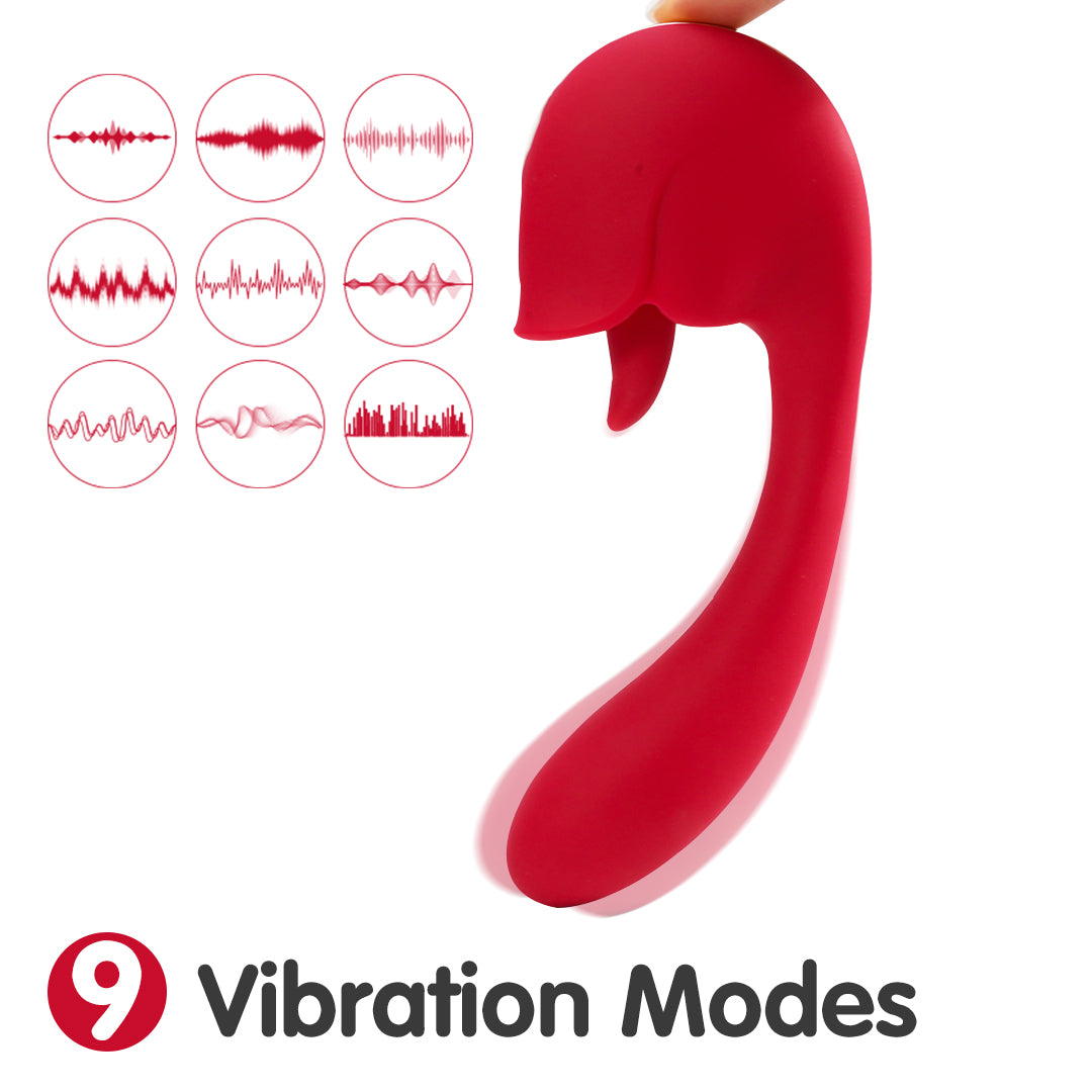 Leblanc Mini Suction AV Bar Vibrator - 9 Vibration Modes