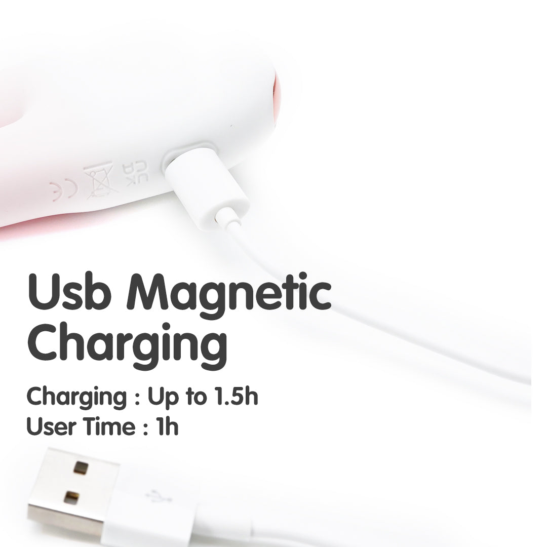 Rabbit vibrator USB magnetic charging
