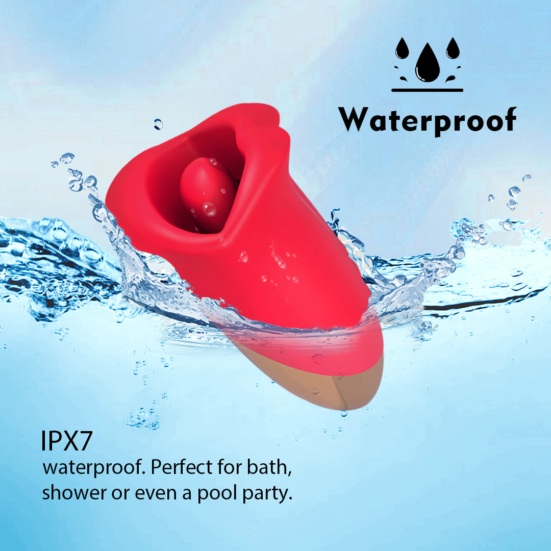 Sex Lip Lifelike Oral Love Vibrator