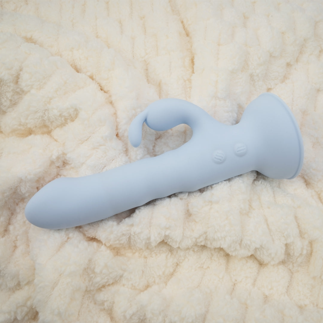 Blue eyes Thrusting & Twisting Rabbit Vibrator