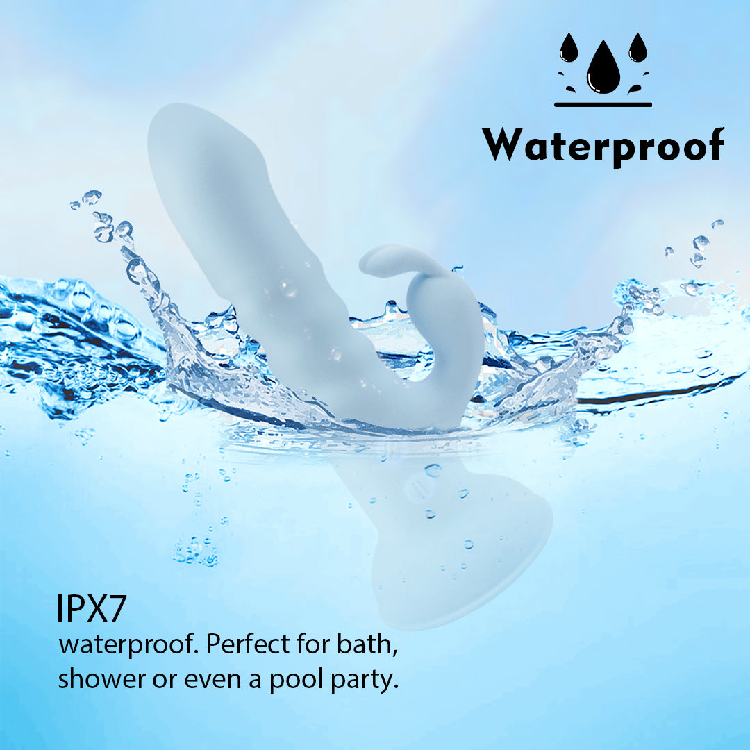 Blue eyes Thrusting & Twisting Rabbit Dildos Vibrator