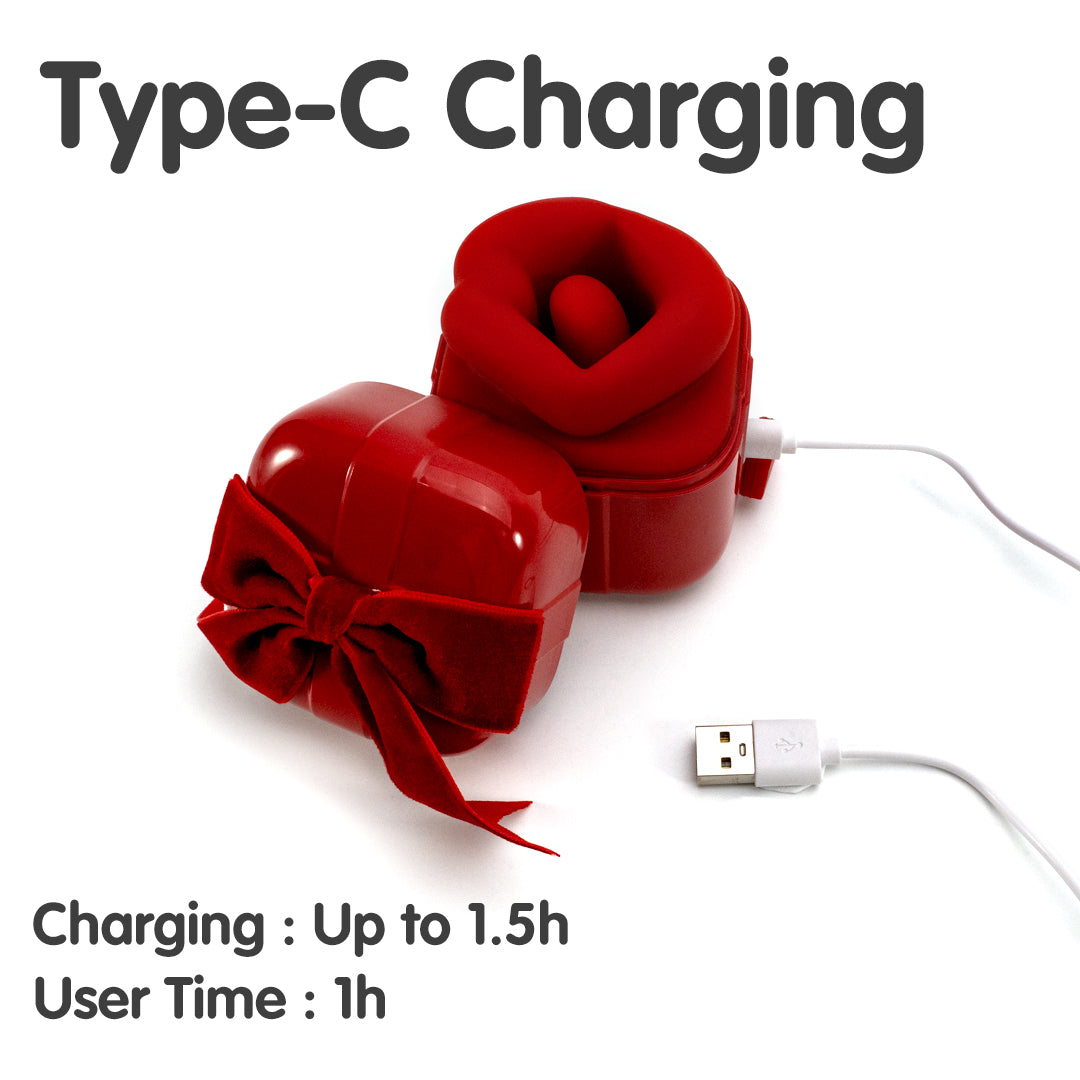 Lovely Kiss Pro 3-in-1 Tongue Vibrator