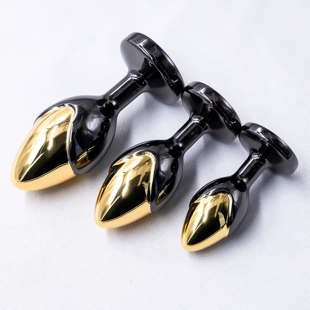 Niello Metal Butt Plug Set (3 Piece)
