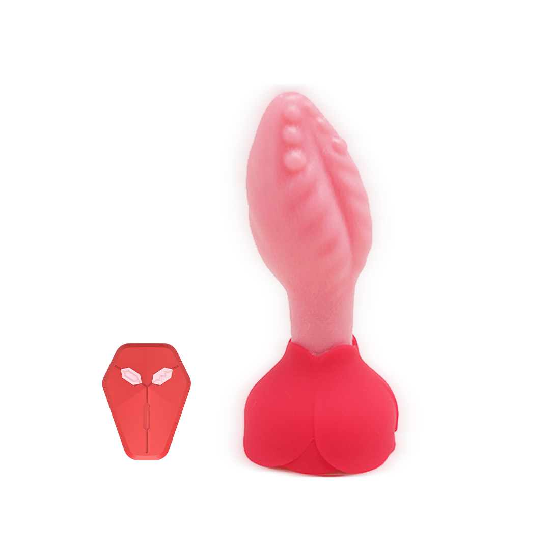 RoseSpin Remote Control Rotating & Vibrating Butt Plug