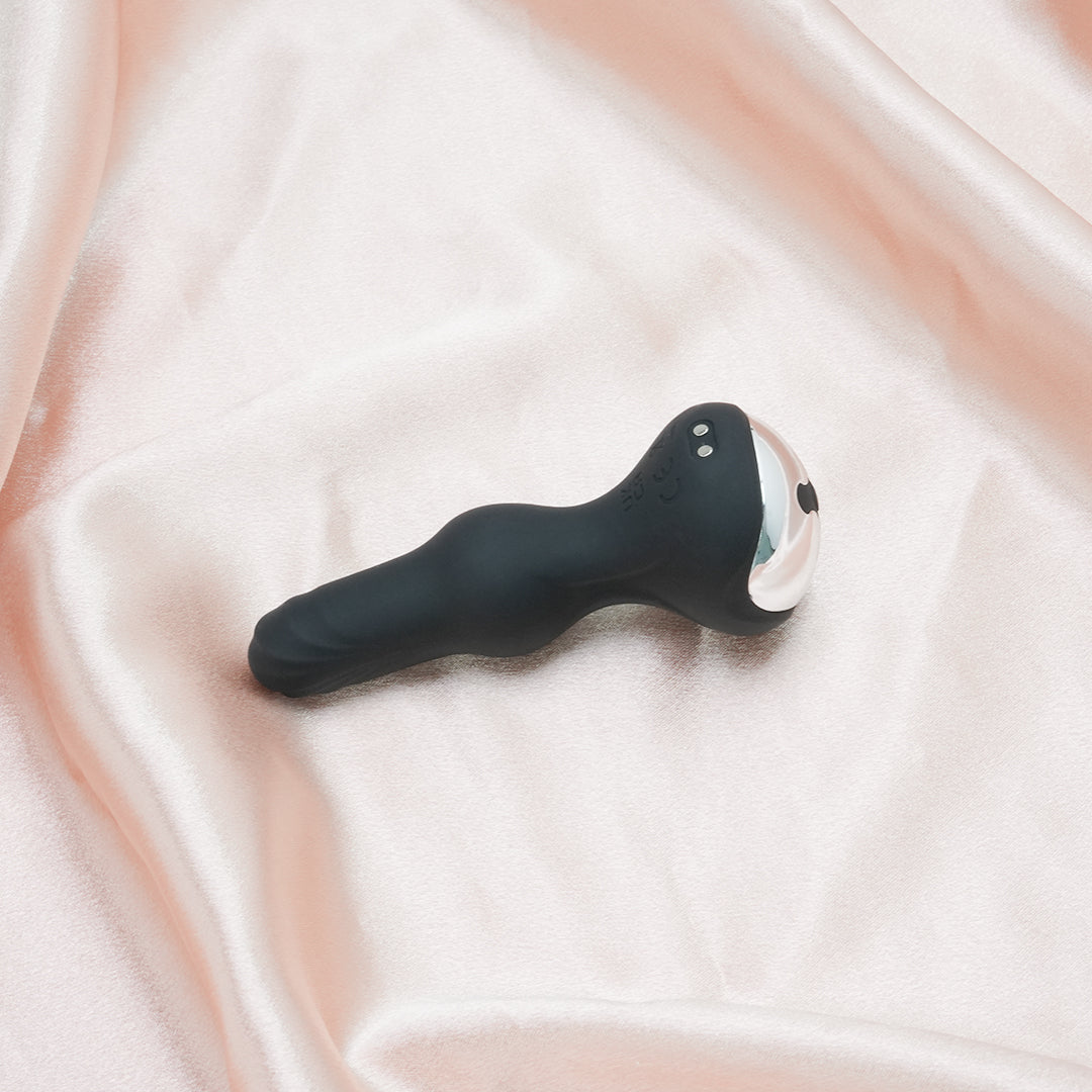 AuraSpin Rotating & Vibrating Butt Plug