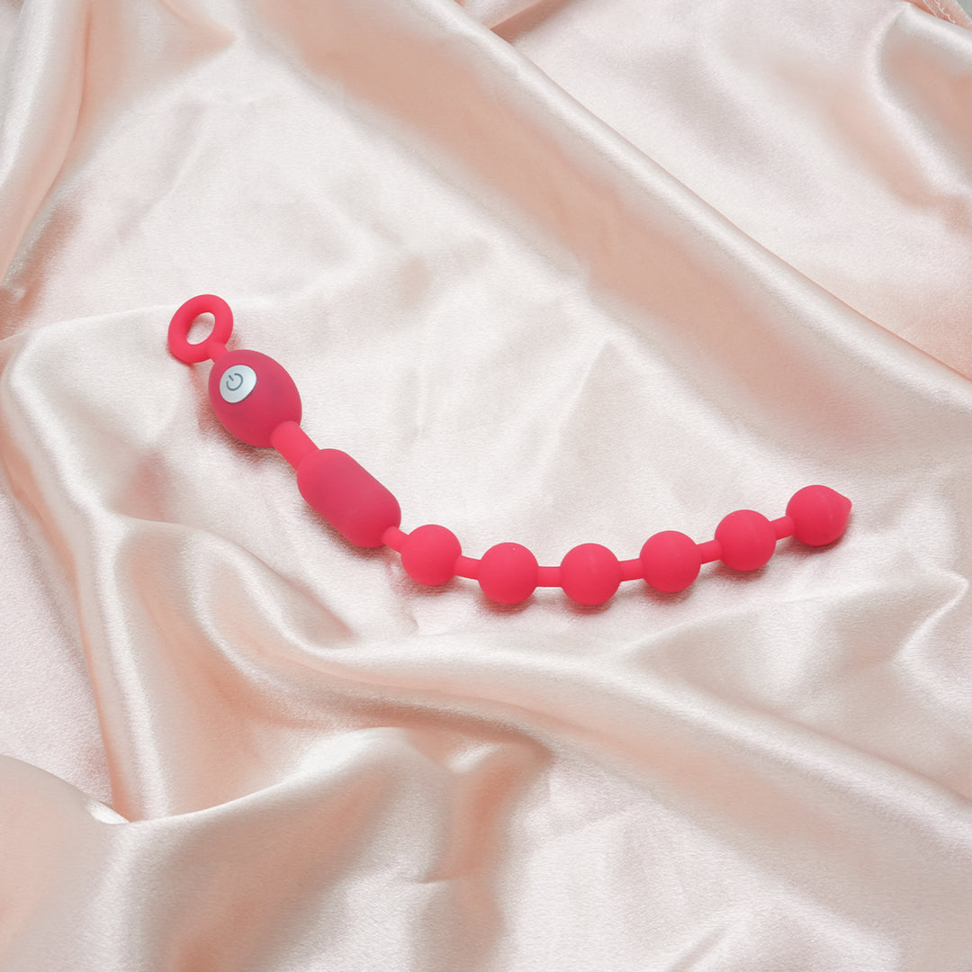RubyLink Flexible Anal Beads