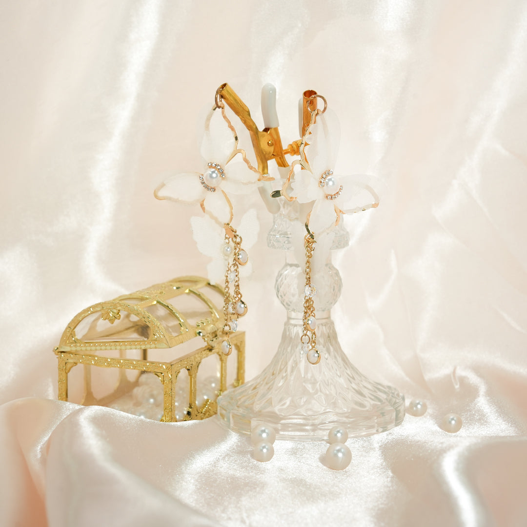 White Butterfly Adjustable Nipple Clamps