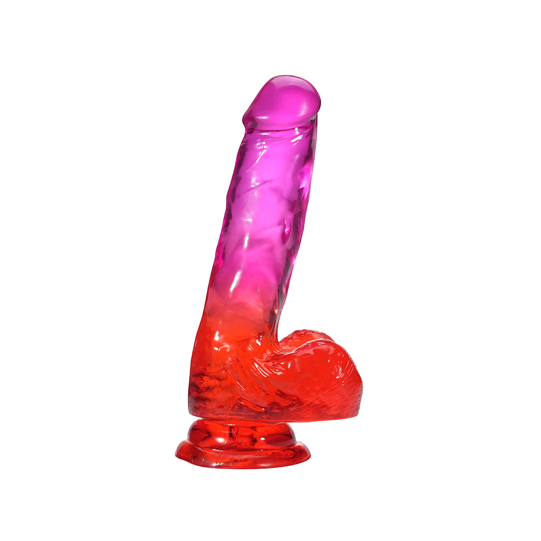 Aura Flame Suction Cup Dildos 8.6 Inch