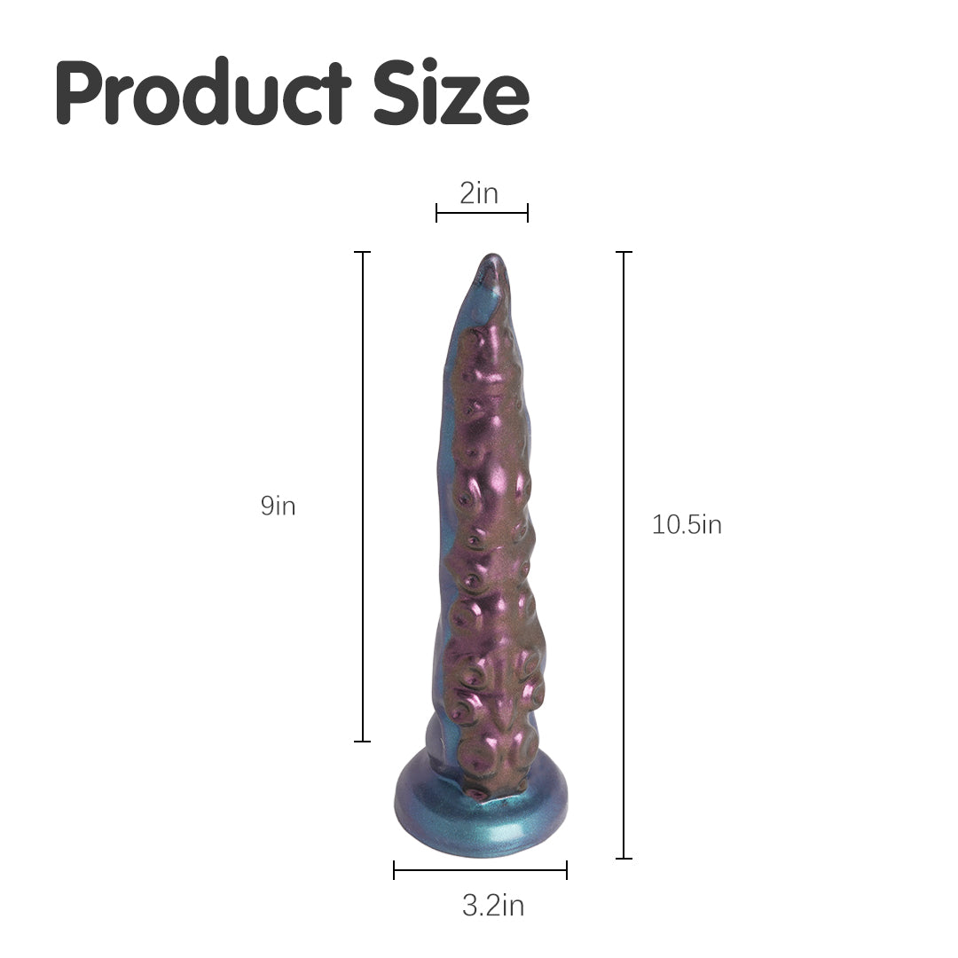 Abyss Wiggle Dildos Vibrator 10.5 Inch