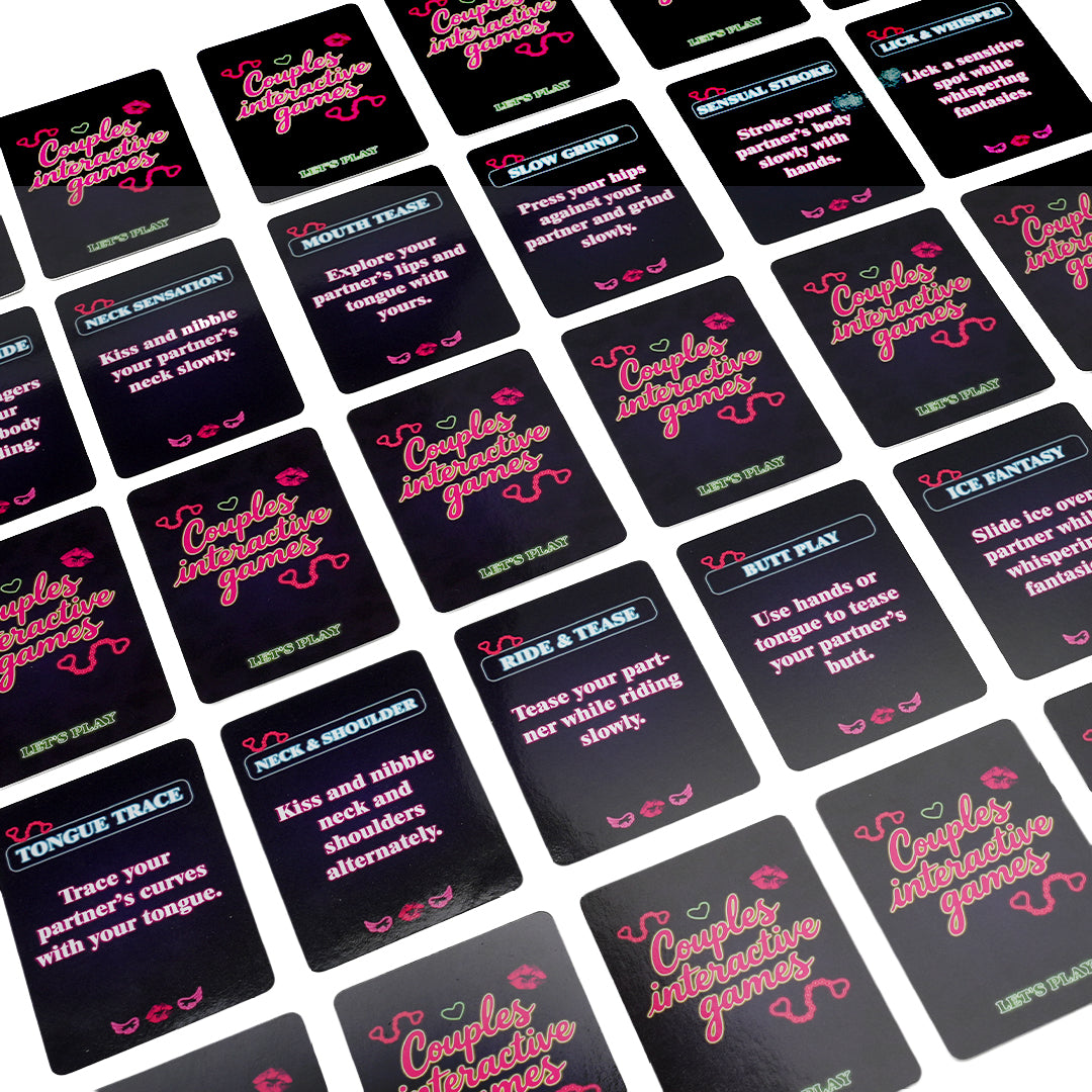 Couples Interesting Games Sex Playing Cards(50 Game Cards)