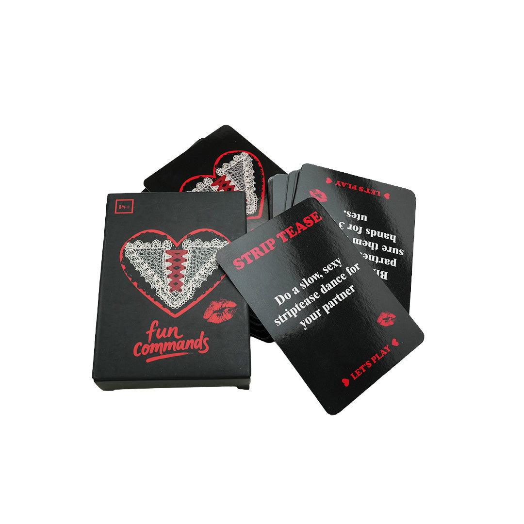 Fun Commands Sex Playing Cards(50 Games Cards)
