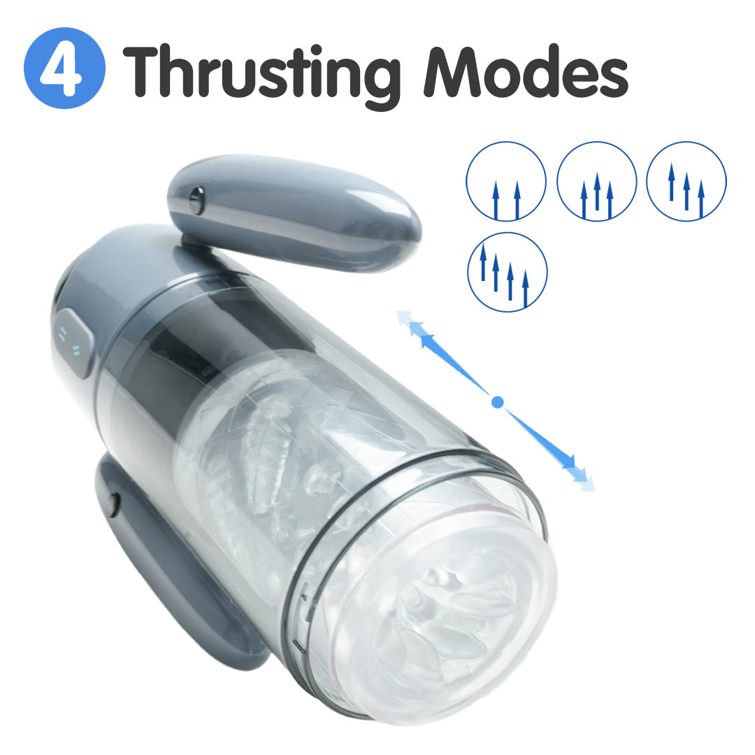 Nova Robot Telescopic Vibrating Male Masturbator