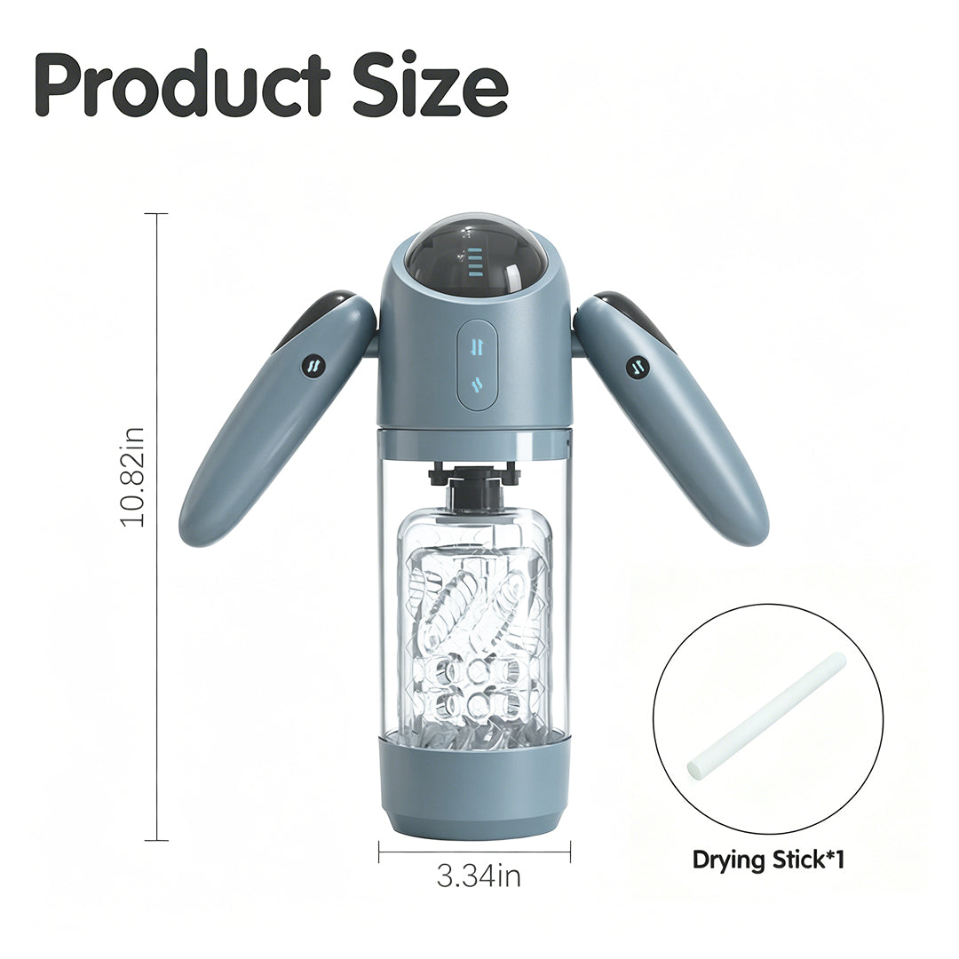 Nova Robot Telescopic Vibrating Male Masturbator