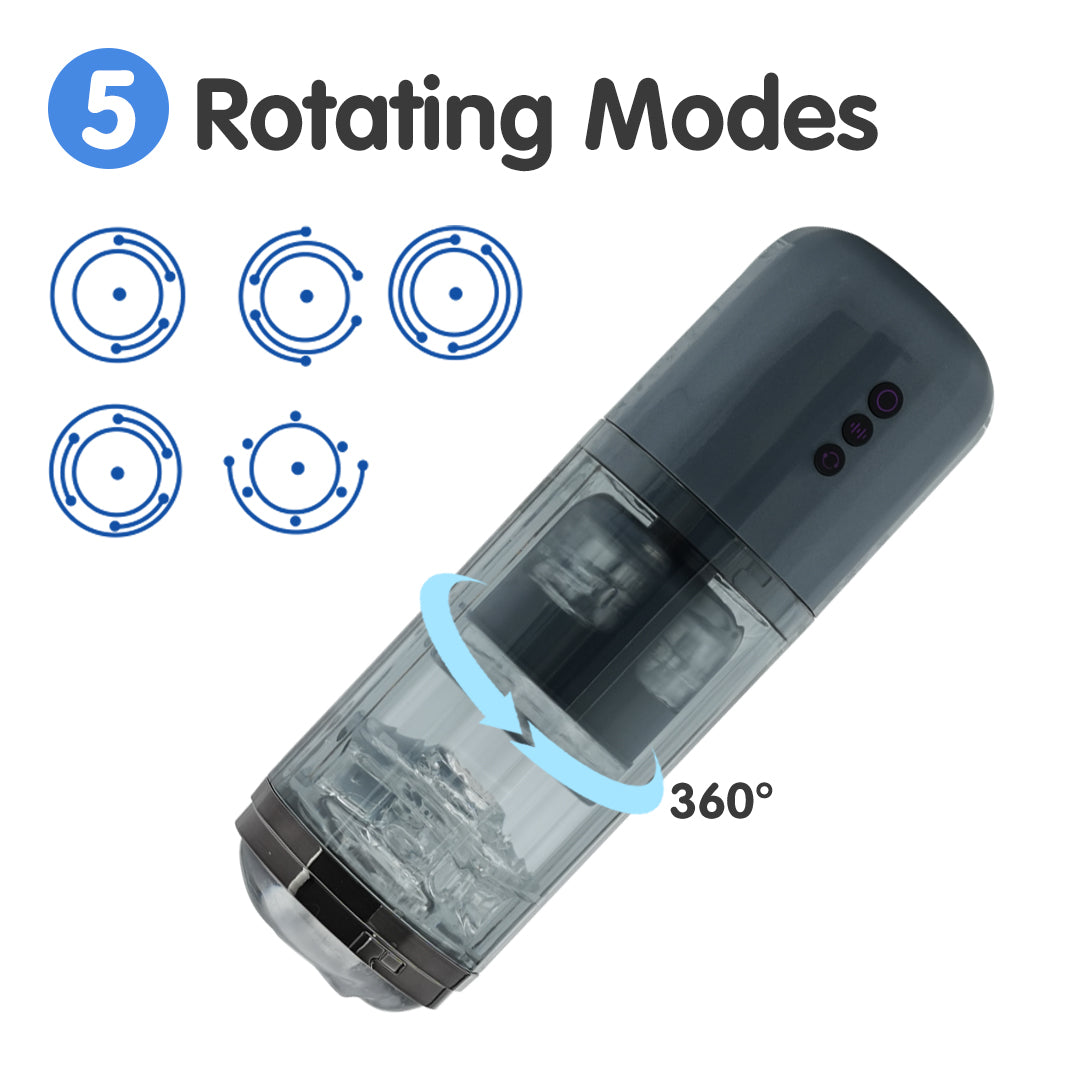 Hurricane Automatic Rotating Male Masturbator