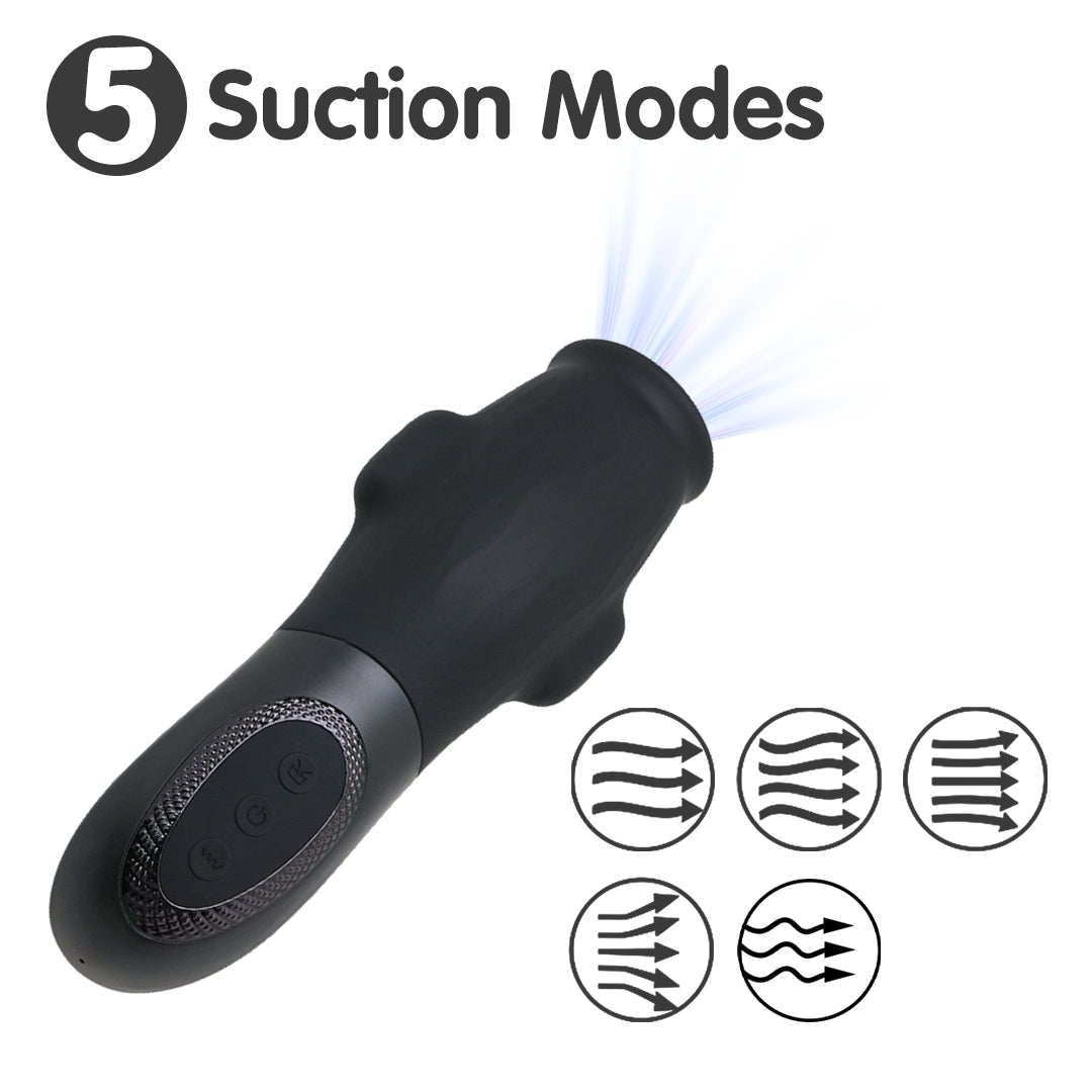 PulseFlow Vibrating & Suction Male Masturbator