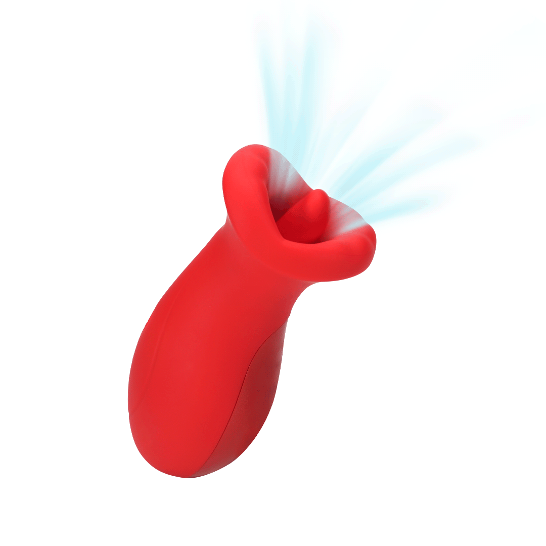 Fiery Lips Sucking & Licking Vibrator