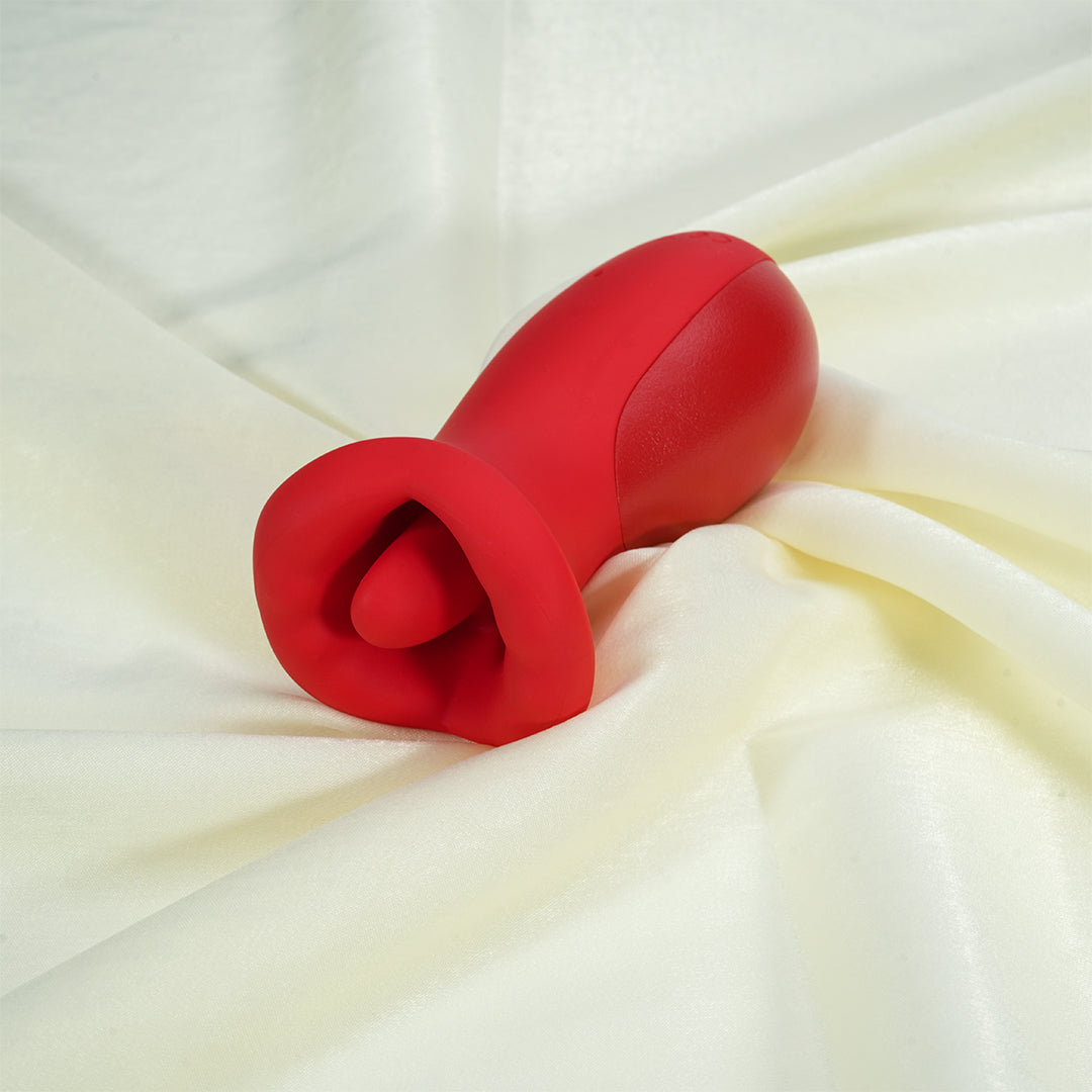 Fiery Lips Sucking & Rotating Vibrator