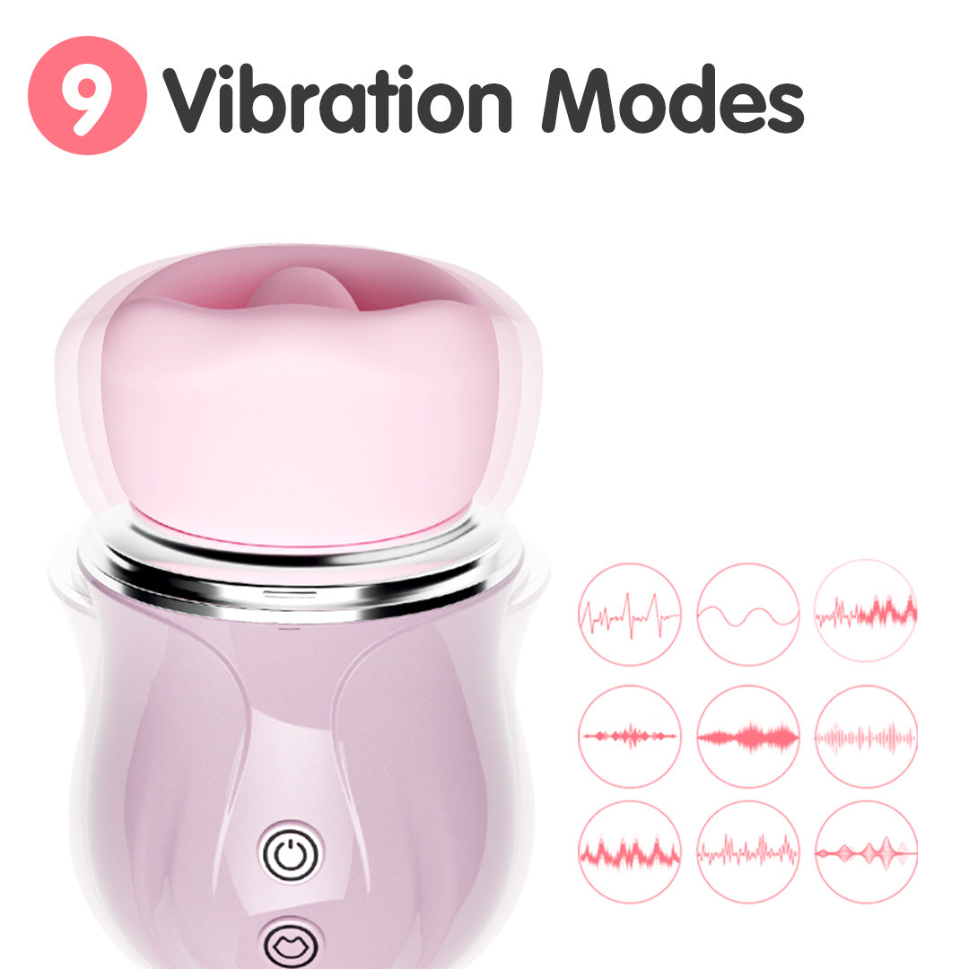 Opal Sucking & Licking Vibrator