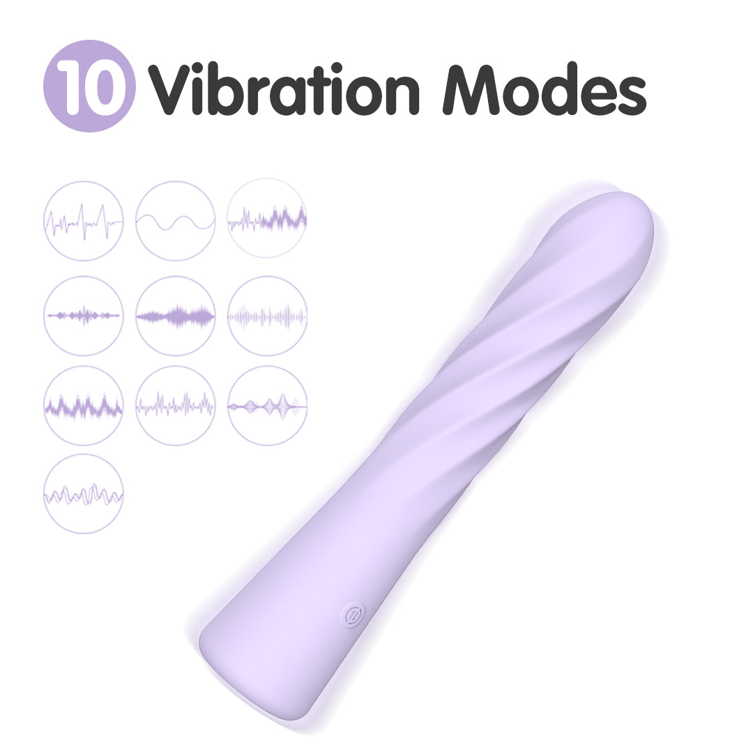 Orchid Twist Rotating & Thrusting Dildos Vibrator