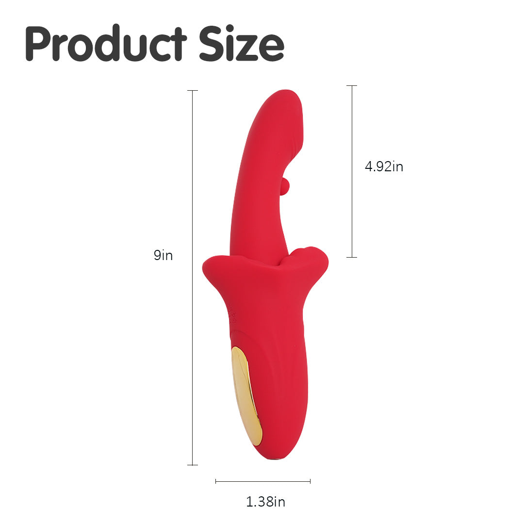 Ruby Rush Thrusting G-Spot Vibrator