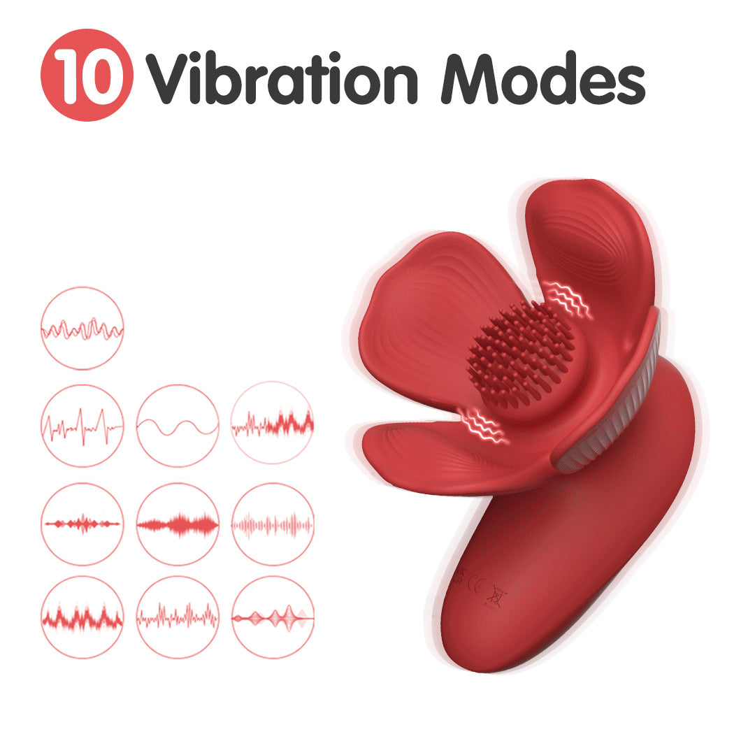 Morning Glory Breast Grabbing Vibrator
