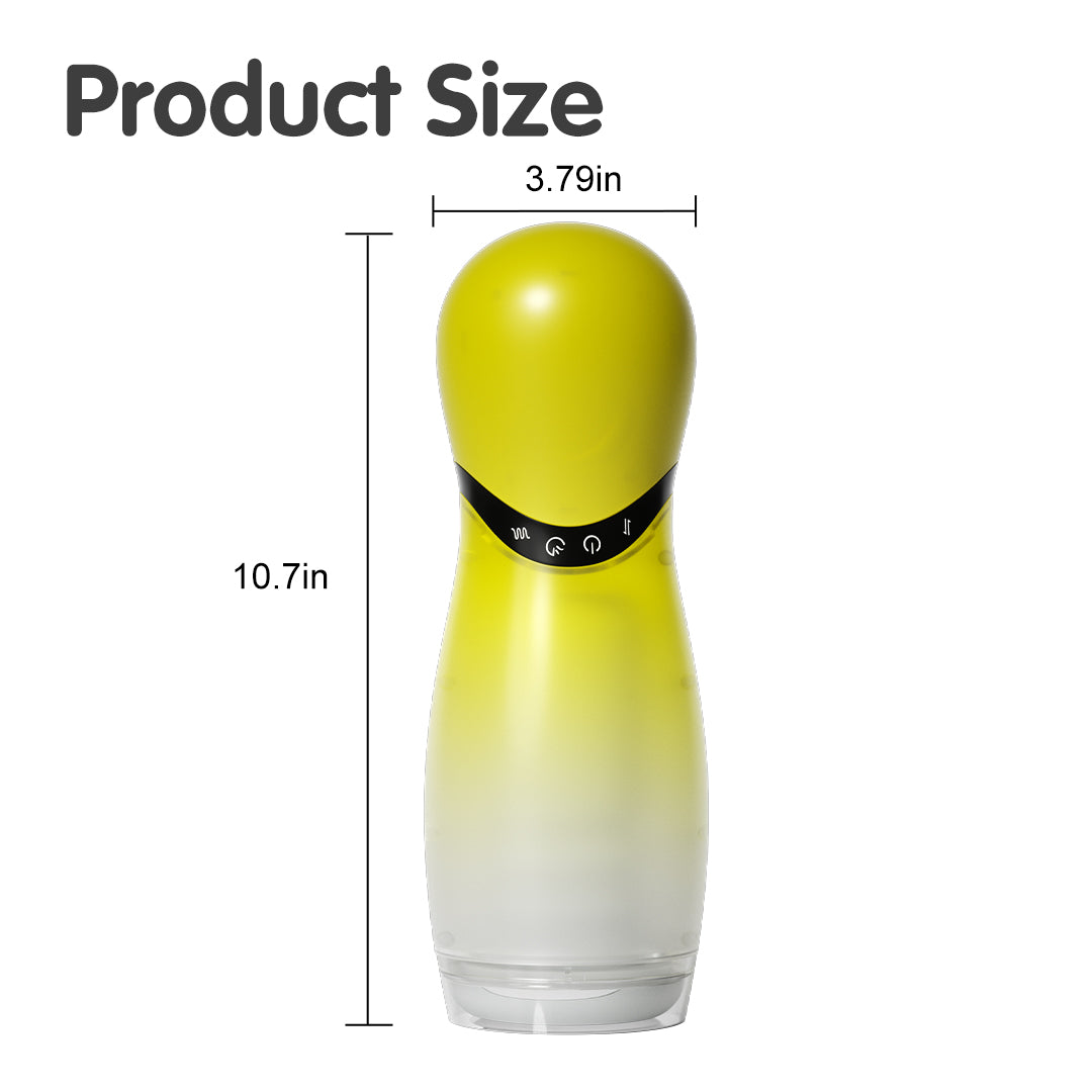Zorro Vibrating Masturbator Dimensions