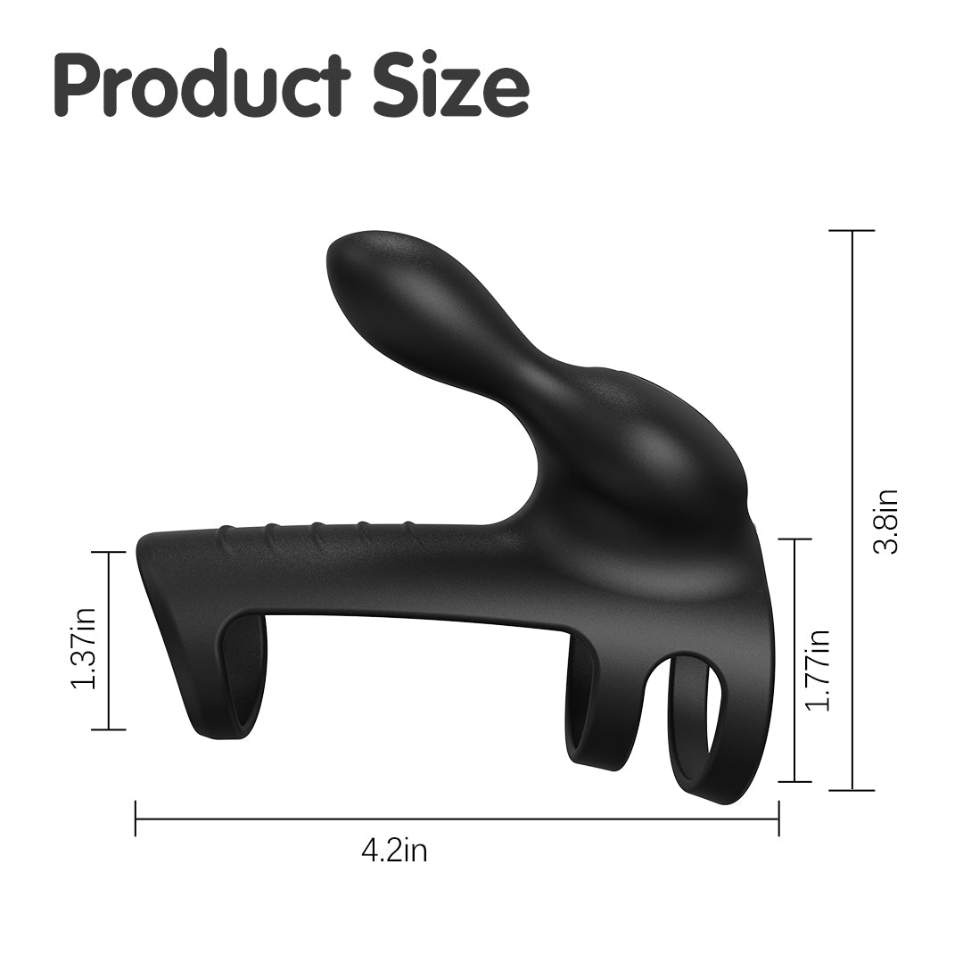 E-Bunny Vibrating Electric Cock Ring