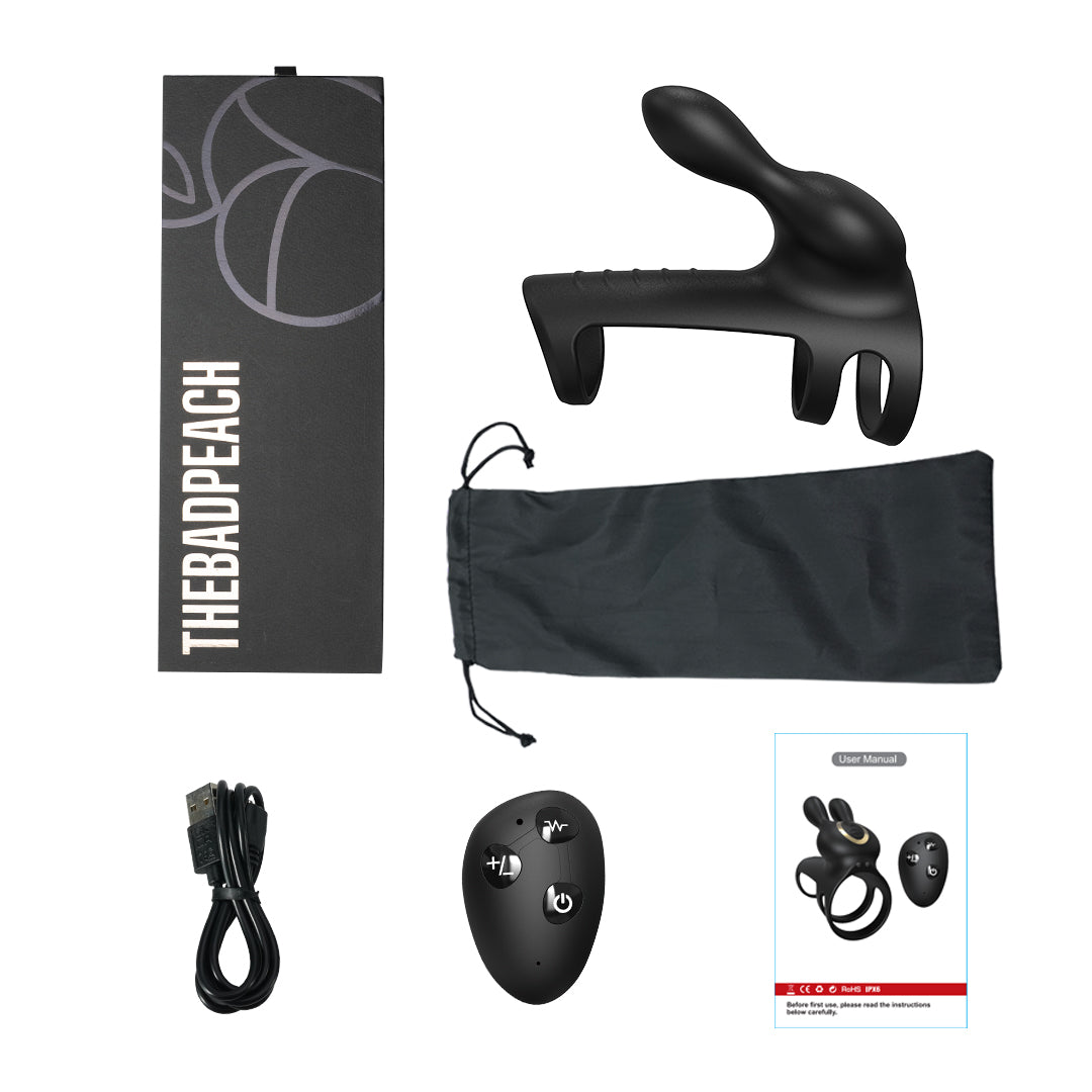 E-Bunny Vibrating Electric Cock Ring