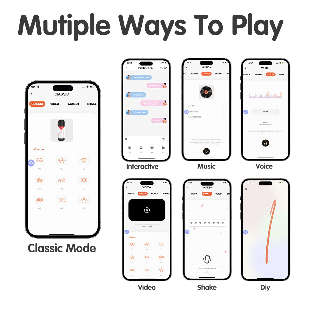 London 9 Tongue Licking Masturbator app modes