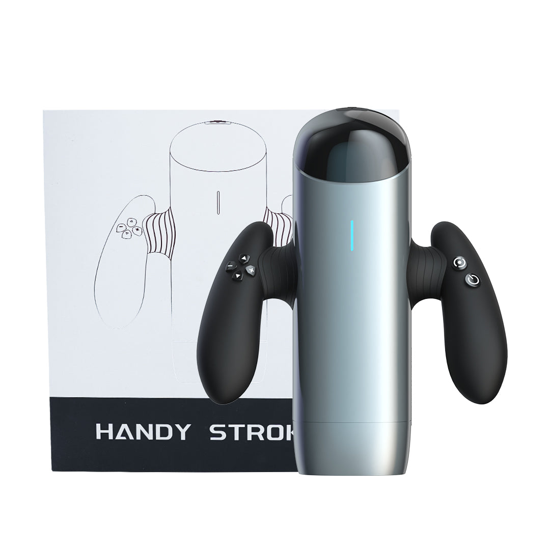 Handy Stroker male masturbator with controller design