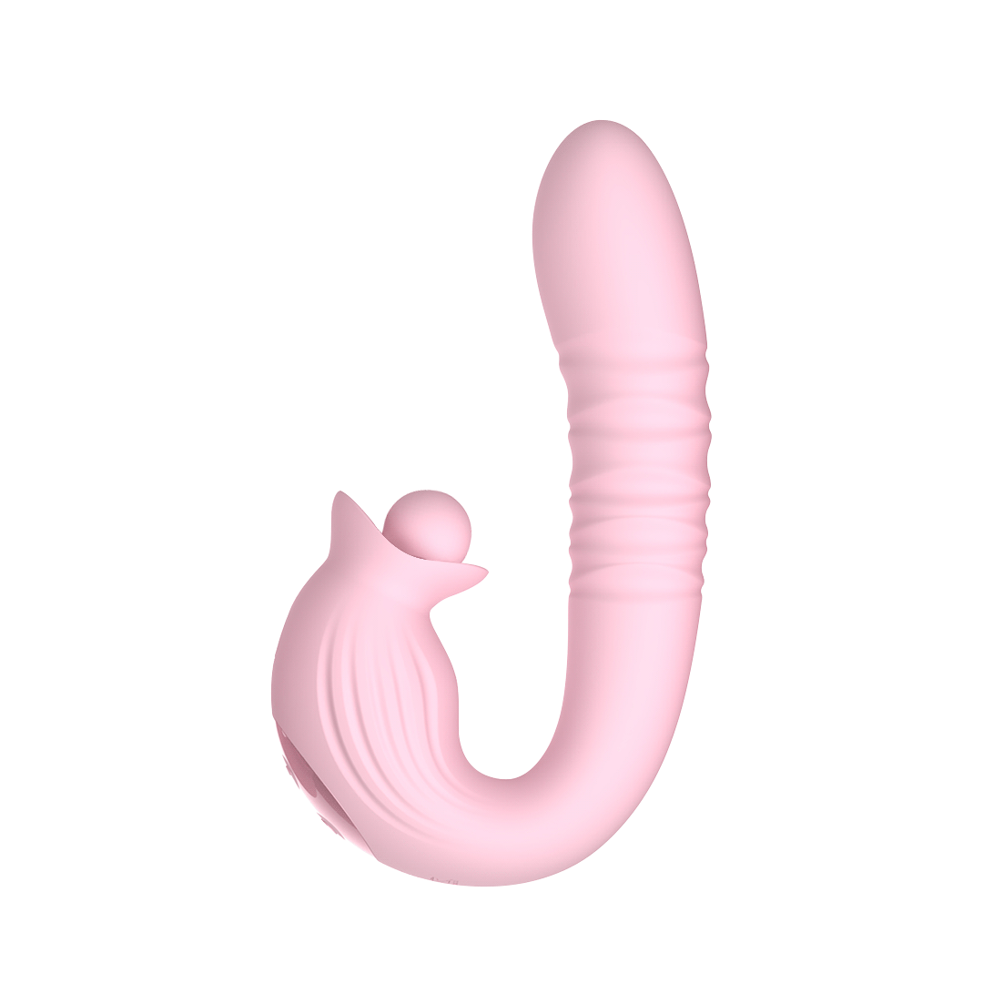 360 Rotation Thrusting Rabbit Vibrator | USB Recharge 360 Rotation Thrusting Rabbit Vibrator | USB Recharge