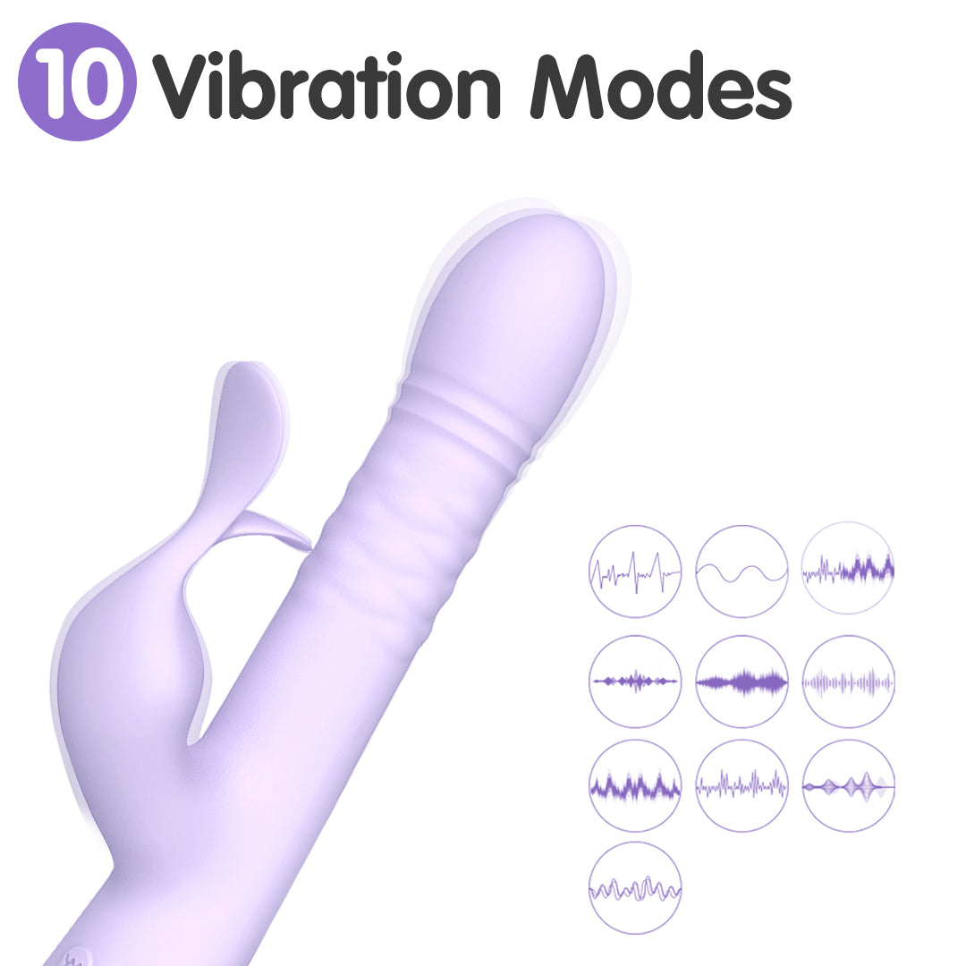 Whale Wave Thrusting & Expanding Rabbit Vibrator