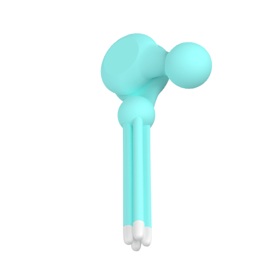 Turquoise Gatling AV Magnetic Removable Vibrator