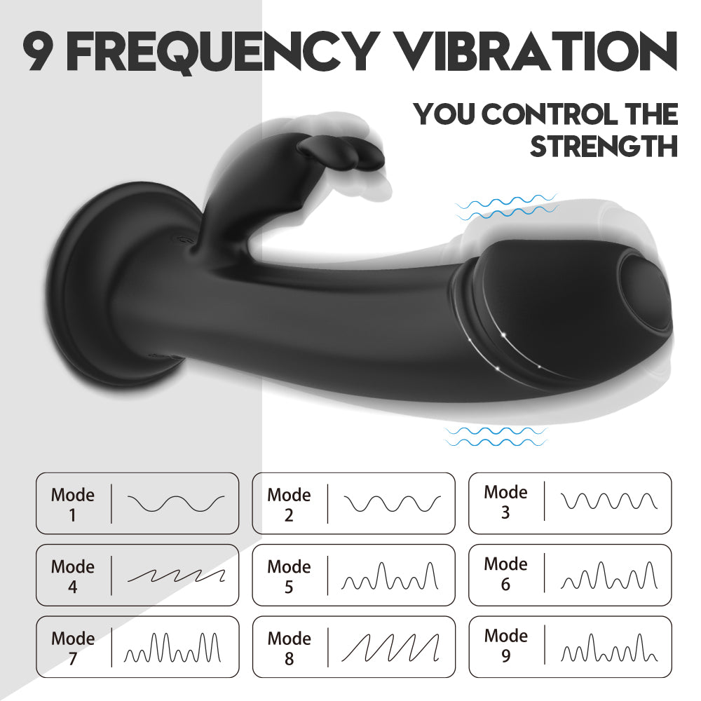 King Caesar Rechargeable Rabbit Vibrator