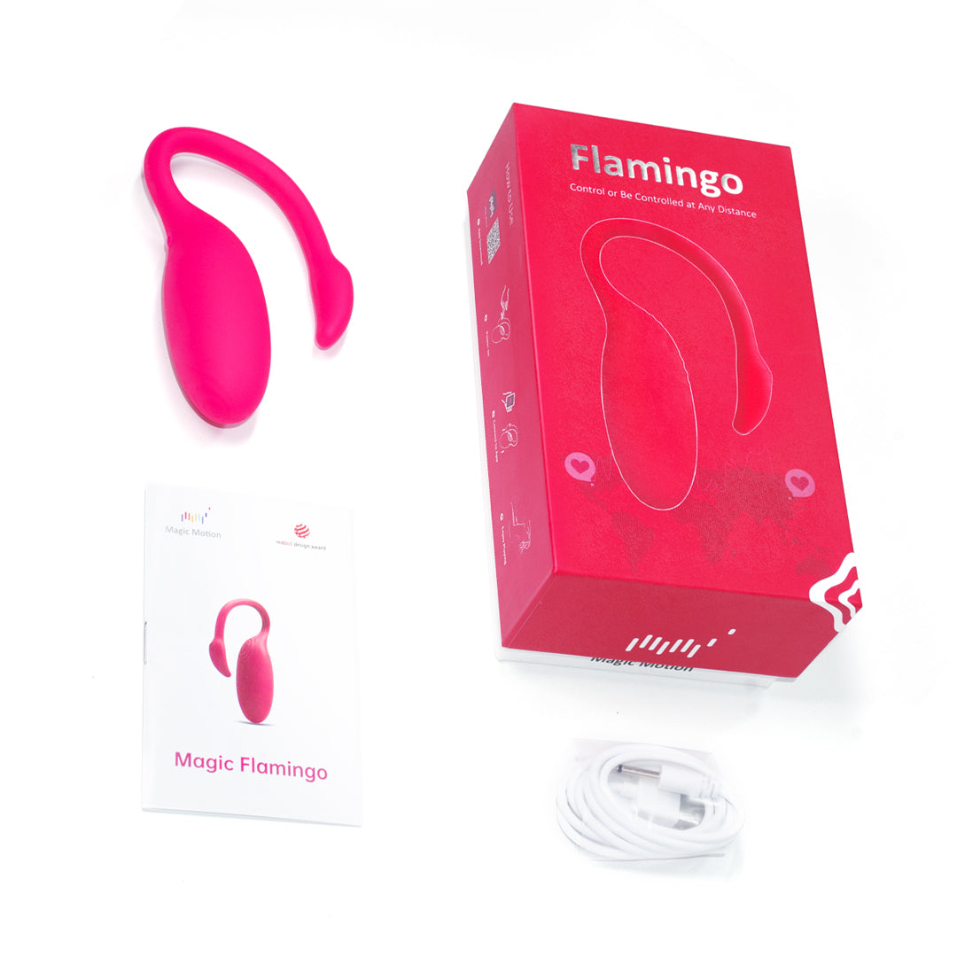 Flamingo Wearable Vibrator - Complete Product Set