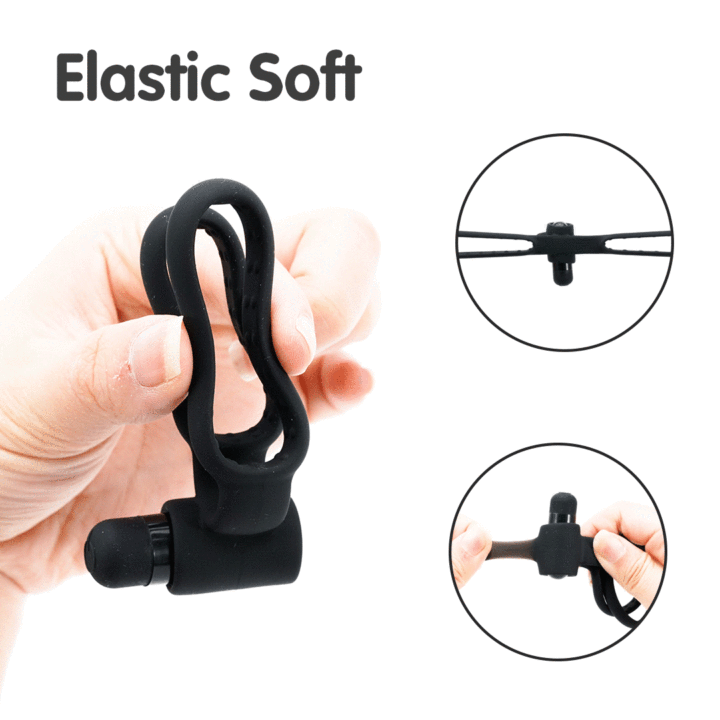 Nightcrawler Cock Ring - Elastic Soft Silicone