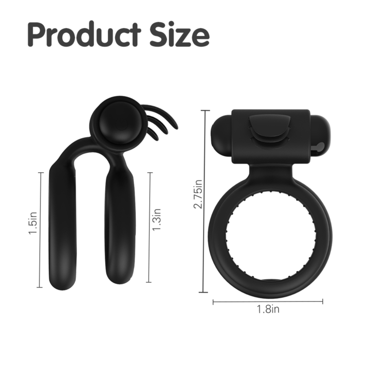 Nightcrawler Cock Ring product size and dimensions