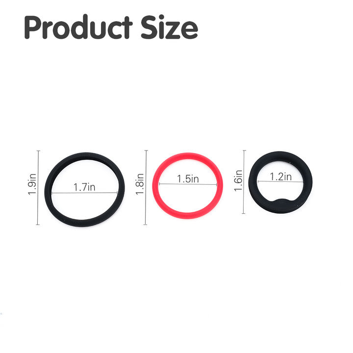 POWER RING cock ring - size comparison