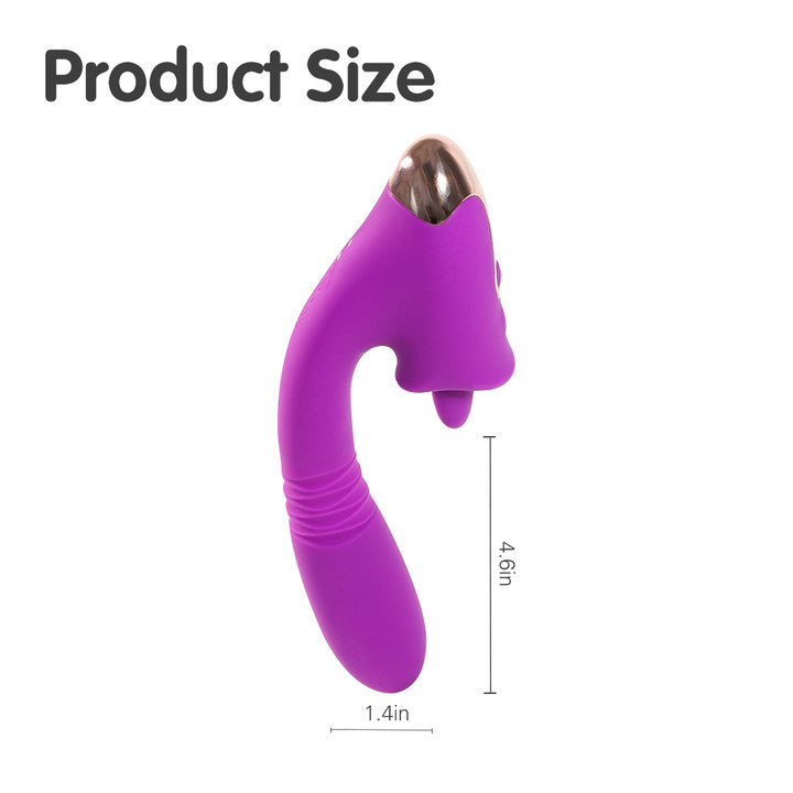 Condice Rabbit Vibrator dimensions and size