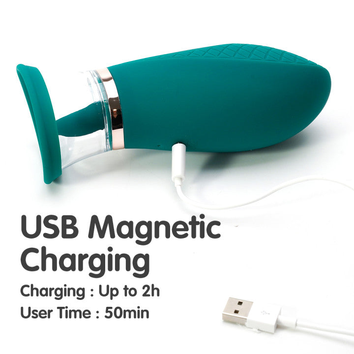Honey Pistil Tongue Vibrator - USB Magnetic Charging