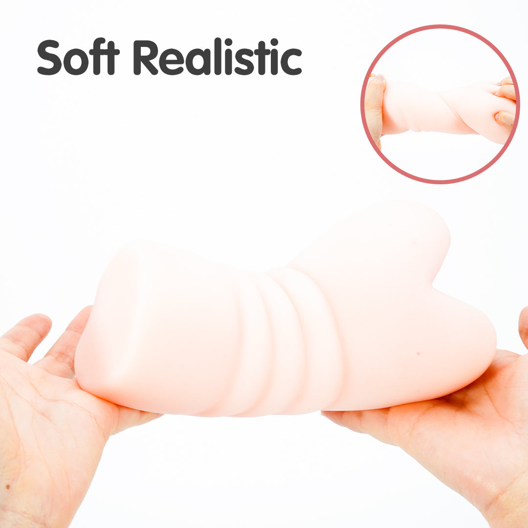 Soft Realistic Vagina and Ass Toy, for intimate pleasure