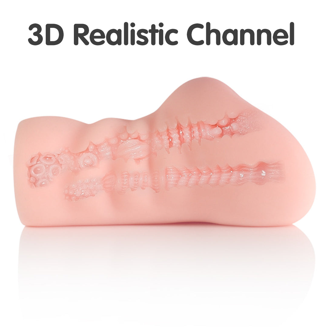 3D realistic vagina and ass toy