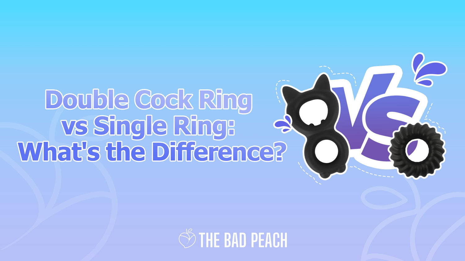 Single and double cock ring comparison guide